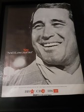 Andy Williams And I Love You So Rare Original Promo Poster Ad Framed!