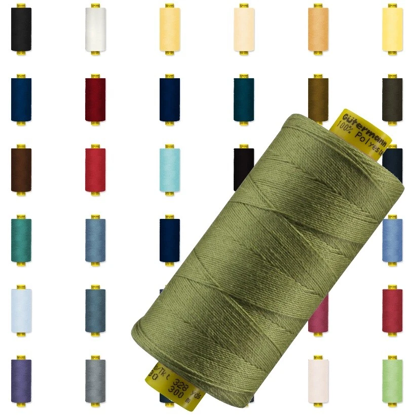 (0,17 €/10 m) MARA30 Gütermann hilo acolchado hilo de coser hilo vaquero años 30 hilo de cuero bolsillos