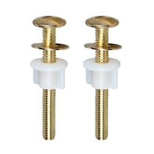 2x Universal Toilet Seat Bolts Screws Set Heavy Duty for Top Mount Hinges N884