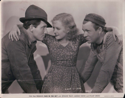 Vintage 8x10 Photo Spencer Tracy in Face in the Sky 1933 w Marian Nixon