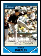 2007 1st Bowman Draft Picks #BDPP74 Franklin Morales Colorado Rockies