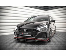 CUP Spoilerlippe SCHWARZ für Hyundai i20 N MK3 Frontspoiler Spoilerschwert V3