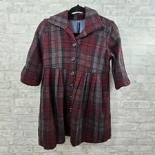 Kas Design Vintage Girls Wool Pea Coat Size Medium
