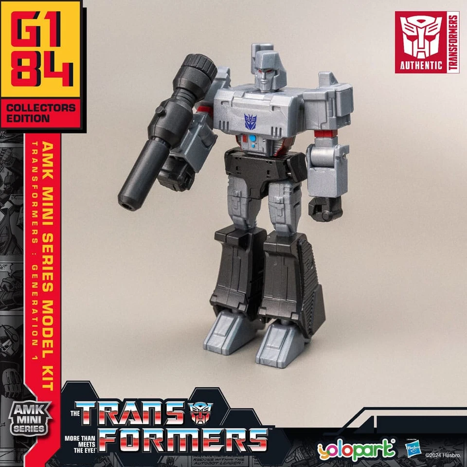 Transformers G1 84 AMK Plastic Model Kit Megatron 12cm Figur Yolopark - Bild 4 von 4