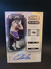 2022 Panini Contenders - Rookie Ticket Playoff Ticket #212 Charlie Kolar /99...