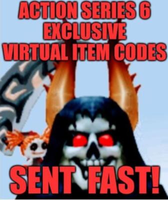 Action Series 6 Exclusive Virtual Item Code Messaged FAST