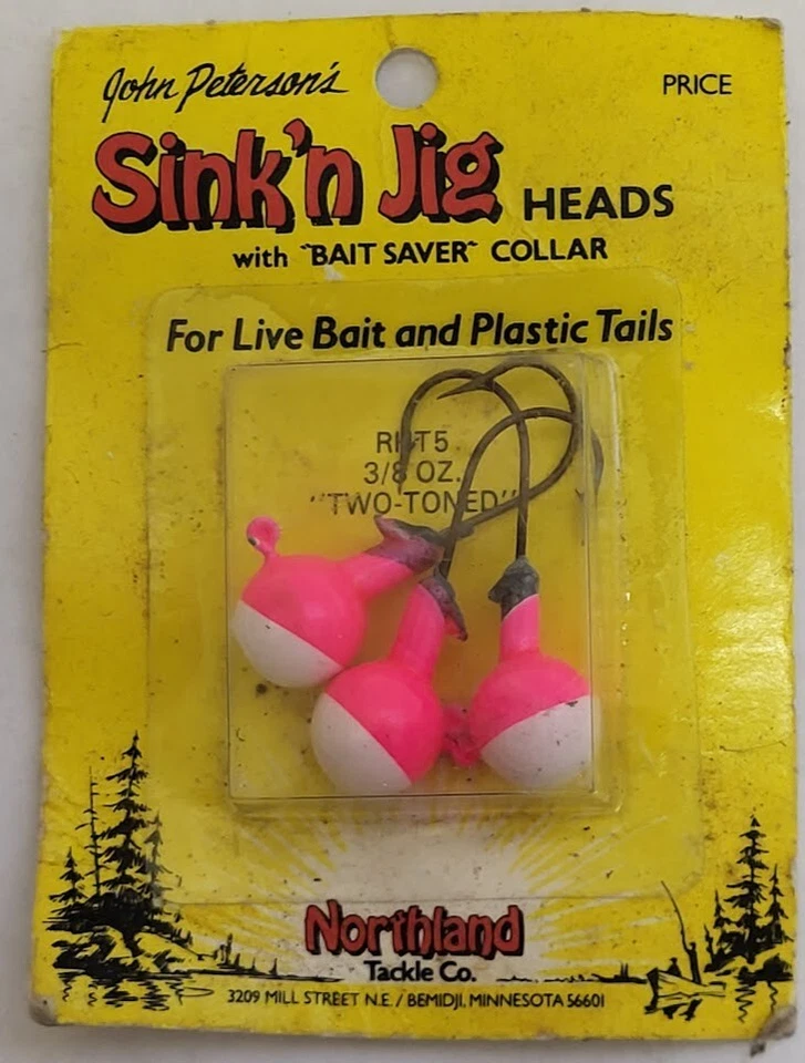 9 aparejos de pesca Northland Northland plantillas de pie ganchos pesas nuevo stock antiguo Foto 4 de 4