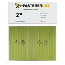 2" MICRO PIN NAILS 23GA GALV 5,000ct | MP23-2