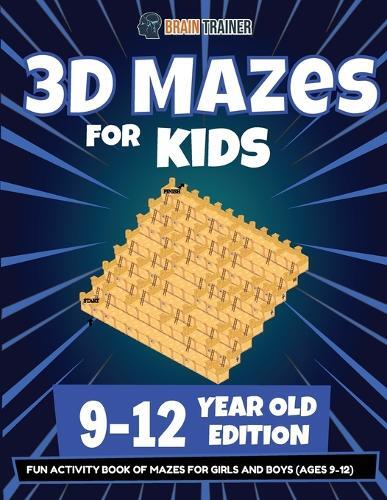 Thumbnail - Brain Trainer 3d Mazes For Kids - 9-12 Year Old Edition - Fun Acti