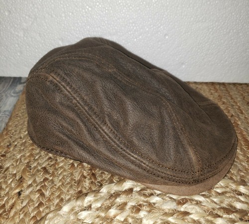 Leather Driving Hat Scala Dorfman 