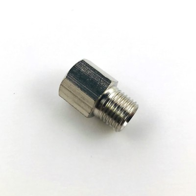 Pipe to Metric Fitting Adapter 1/8'' NPT female to M10 M10X1M10X1.0  Male