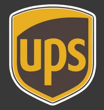 UPS Vinyl Decal Car Truck Cell Phone Laptop United Postal Service Sticker