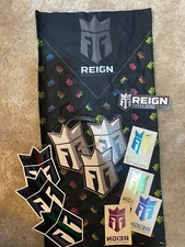 Reign Total Body Fuel Face Shield, Tattoos, And Stickers