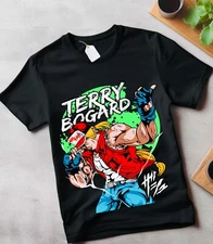 Terry Bogard Fatal Fury King Of Fighters T-Shirt Anime Funny Gift Shirt All Size