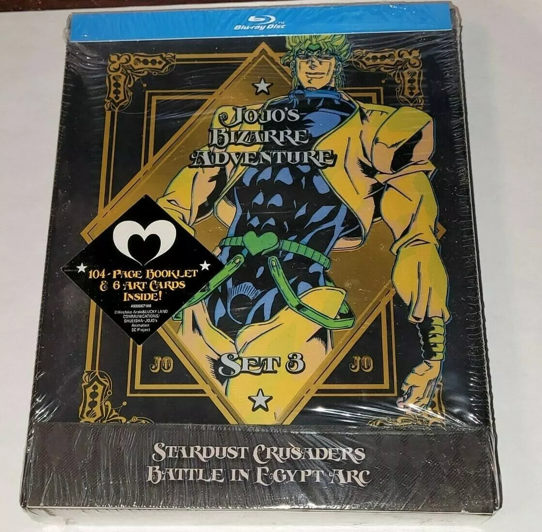 Jojo's Bizarre Adventure Set 2: Stardust Crusaders (Blu-ray)(2020)