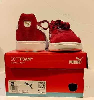 Size 12 PUMA Astro Play Men's Sneakers Rhubard - Puma White 40139 04