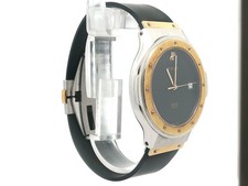 Men's Hublot MDM 38mm Stainless Steel & Gold Tone Bezel Wrist Watch Ref. 1823.2 2