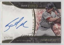 2016 Topps Tier One Prime Performers 26/249 Brandon Moss #PP-BMO Auto 0s55