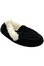 MUK LUKS Women's Jaylah Moccasin Slippers Black