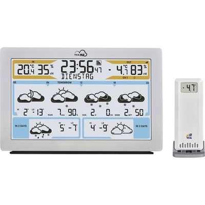 TFA Dostmann TFA.me ID-02 35.8100.54 WLAN-Wetterstation Vorhersage für 6 Tage