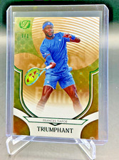 Marketplace image: 2025 Topps Triumphant Tennis FRANCES TIAFOE Superfractor 1/1 #13
