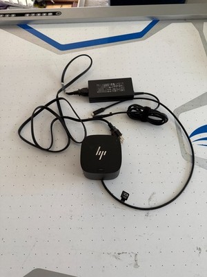 HP Thunderbolt Dock 120W G4 Docking Station HSN-IX03 120W Power Adapter & Cable