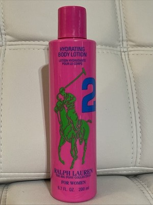 Ralph Lauren Polo Body Lotion The Big Pony Collection Pink 2 Women 6.7oz Rare