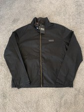 Image of Men’s Barbour International Black Mind Tartan Lined Waxed Jacket BNWT - Size L