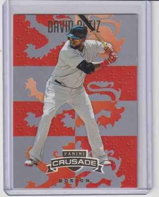2025 Panini Crusade #30 David Ortiz Silver