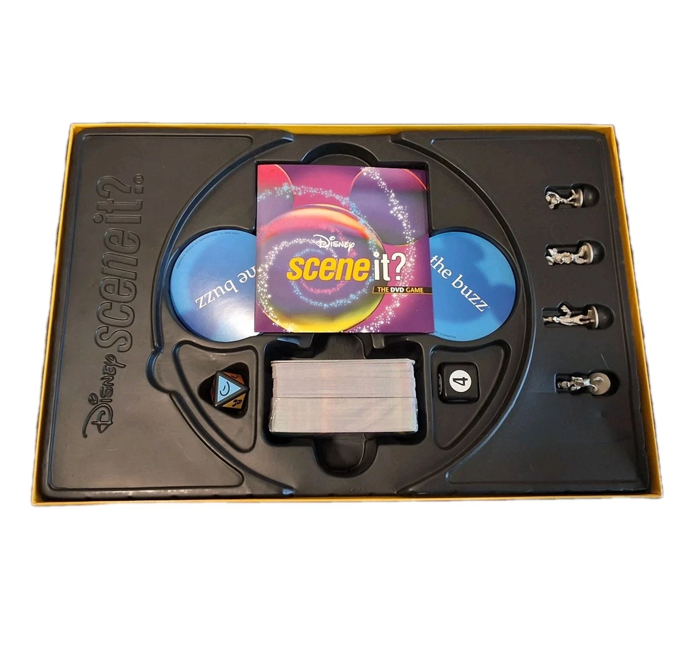 Disney Scene It? DVD Game 100% Complete Movie Trivia Game Fun Family Game Night - Image 4 of 4