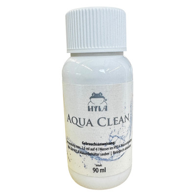 HYLA Aqua Clean 90ml Flasche schützt und pflegt den Wasserbehälter Konzentrat