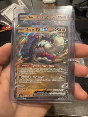 Great Tusk ex 053/091 Sv: Paldean Fates Holo