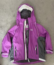 Spotty Otter Adventure Waterproof rain Jacket coat purple pink 5-6 Years outdoor
