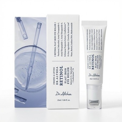 Dr.Althea Retinol Flat Iron Eye Roller 25ml Eye Serum Firming Anti Wrinkle korea