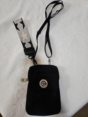Baggallini Lima RFID Black Mini Crossbody Bag