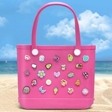 50PCS Random Different Bogg Bag Charms Summer Leisure Charms for Bogg Bag Bea...