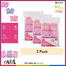 Washable Dog Diapers for Female Dogs Small 3 Pack Heat Incontinence