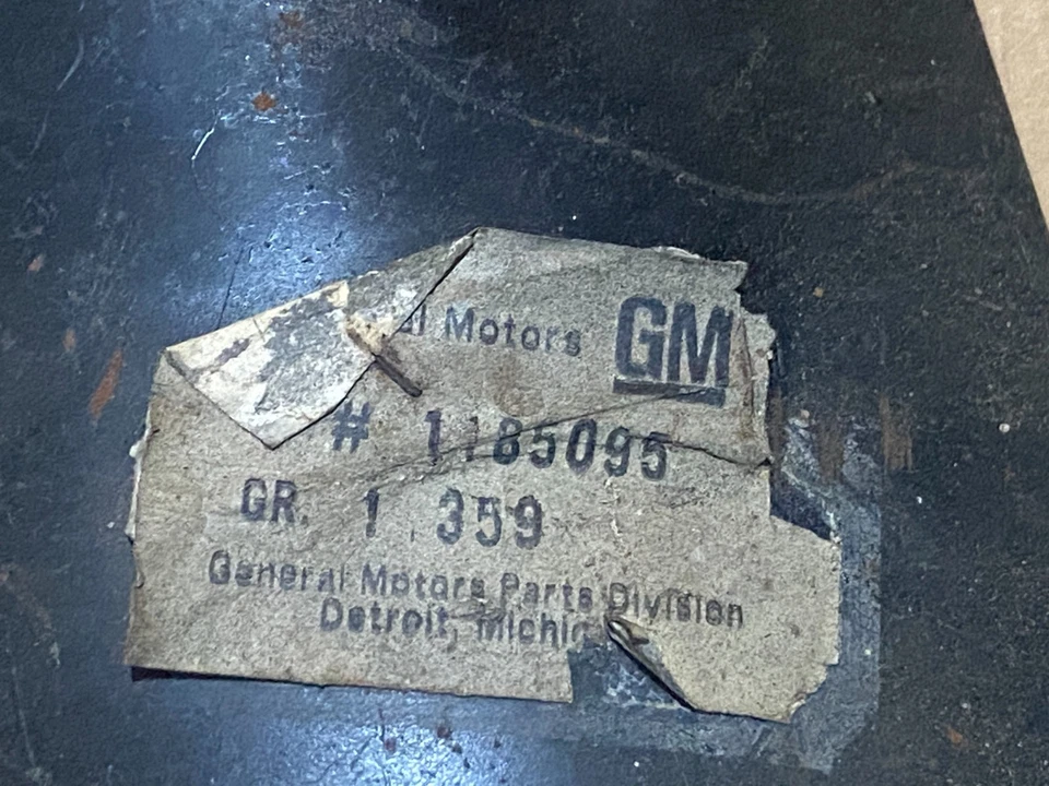 Ventilador de motor GM 1185095 - 5 aspas - 20" de diámetro - se adapta a algunos Buick 1971 1972 - Nuevo de Lote Antiguo Foto 2 de 4