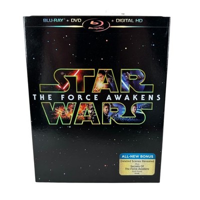 Star Wars The Force Awakens Blu-ray DVD Digital HD Slipcover Lucasfilm Disney