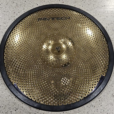 Pintech LTE 16'' Dual Zone Electronic Crash Cymbal. Bow, Edge, And Choke.