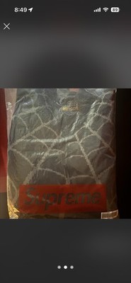 Supreme Vanson Leathers Spider-man Sweater Black Size XL BRAND NEW IN HAND