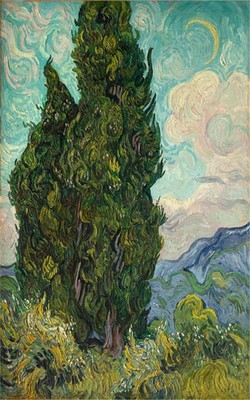 Hand-painted Oil Painting Vincent van Gogh View of the Alpilles