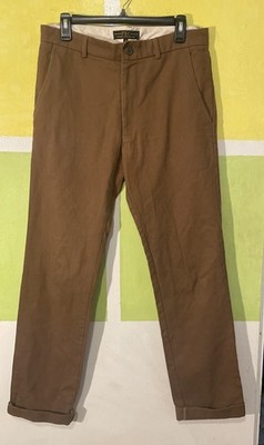 Freemans Sporting Club Brown Cotton Chino Pants 32 (34x33)