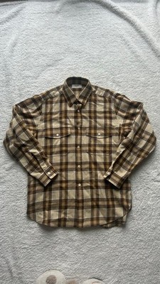 CELINE Paris kariertes Shirt Prototyp Muster authentisch neu selten Designer Flanell