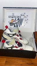 Jordan Spizike Low Herren Sneaker EU 41 Weiß Rot Schwarz Grau Leder FQ1759