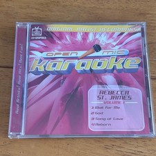 Rebecca St. James Open Mic Karaoke Vol. 1 CD 2003 Christian Pop ForeFront