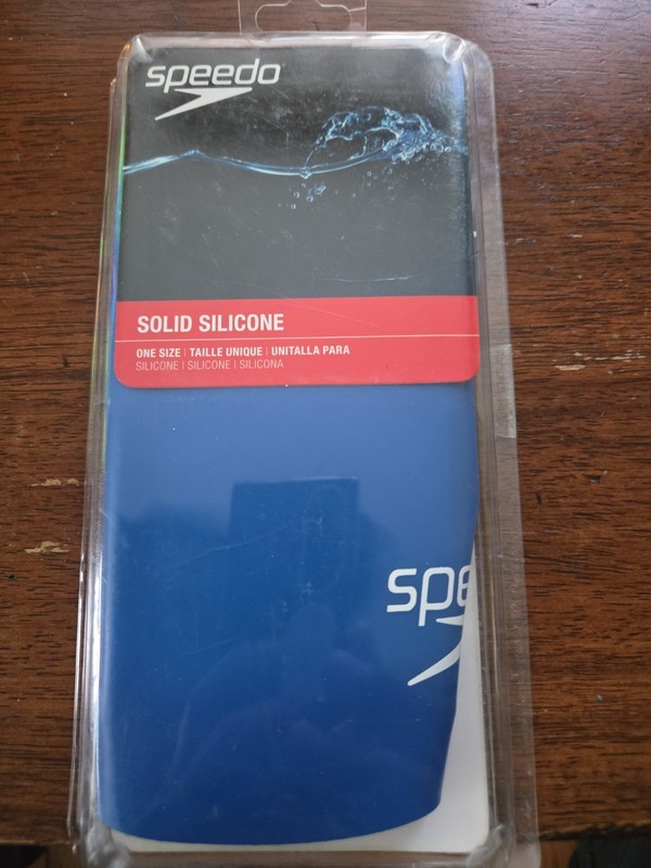 speedo silicone swim cap
