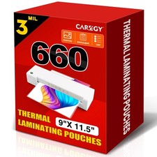 Thermal Laminating Pouches,660 Pack Laminating Sheets, 3 Mil, 9 x 11.5 Inches...