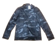 Under Armour Boys Camouflage Hoodie Black Size Large NEW 