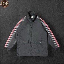 Honda HONDALINE USA Vintage 90s Nylon Motorcycle Jacket XL, Used, Black